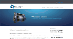 Desktop Screenshot of ceresys.com