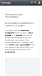 Mobile Screenshot of ceresys.com