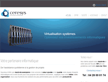 Tablet Screenshot of ceresys.com